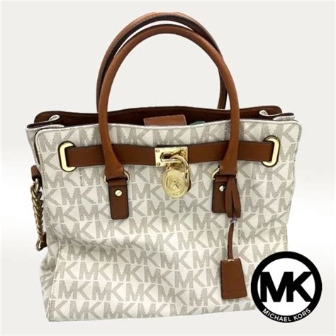 michael kors hamilton signature tasche gross